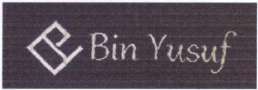 Trademark BIN YUSUF + LOGO