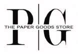 Trademark PG THE PAPER GOODS STORE + LOGO