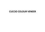 Trademark CUCCIO COLOUR VENEER