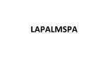 Trademark LAPALMSPA