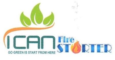 Trademark ICAN FIRE STARTER DAN LOGO