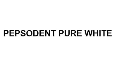 Trademark PEPSODENT PURE WHITE