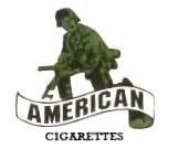 Trademark AMERICAN CIGARETTES + LUKISAN