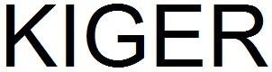 Trademark KIGER