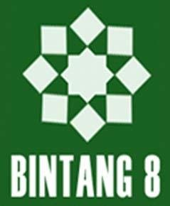 Trademark BINTANG 8 + LUKISAN