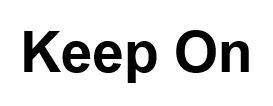 Trademark Keep On
