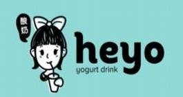 Trademark HEYO yogurt drink + huruf kanji + gambar