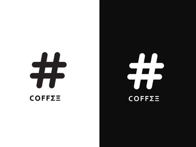 Trademark hashtags coffee