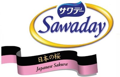 Trademark Sawaday Japanese Sakura and Logo