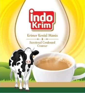 Trademark INDO KRIM (KRIMER KENTAL MANIS) (SWEETENED CONDENSED CREAMER) + LUKISAN