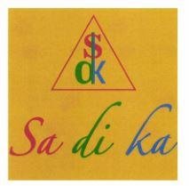 Trademark SA DI KA + LOGO