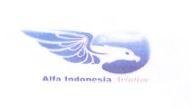 Trademark ALFA INDONESIA AVIATION + LUKISAN