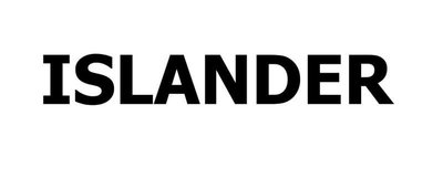 Trademark ISLANDER