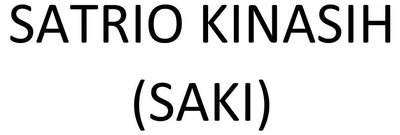 Trademark SATRIO KINASIH (SAKI)