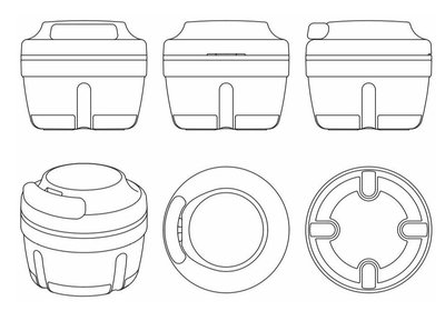 Trademark 3D Chopper (small version)