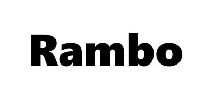 Trademark RAMBO