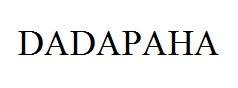 Trademark DADAPAHA