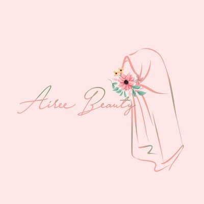 Trademark AIREE BEAUTY + LUKISAN BUNGA, HIJAB