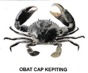 Trademark OBAT CAP KEPITING DAN LOGO