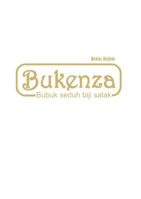 Trademark Bukenza Bebas Kafein Bubuk seduh biji salak