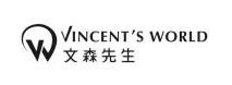 Trademark VINCENT'S WORLD & DEVICE + huruf kanji