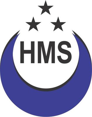 Trademark HMS dalam Lukisan Bulan Sabit dan Tiga Bintang