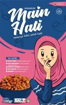 Trademark MAKARONI Main Hati, rasanya bikin jatuh hati