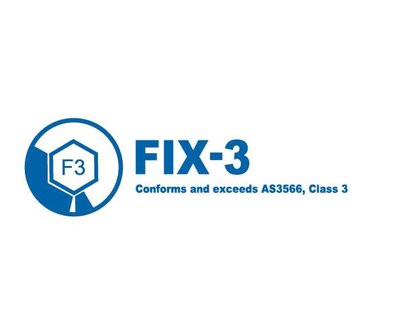 Trademark FIX-3 + F3 LOGO