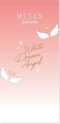 Trademark MEGAN GABRIELLE WHITE DREAM ANGEL + LUKISAN