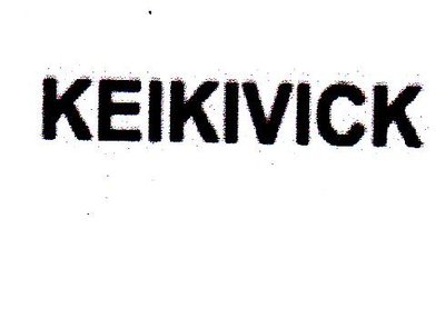 Trademark KEIKIVICK