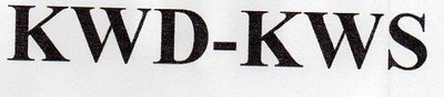 Trademark KWD-KWS