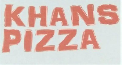 Trademark KHANS PIZZA