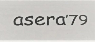 Trademark asera'79