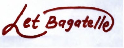 Trademark Let Bagatelle