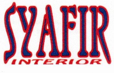 Trademark syafir interior