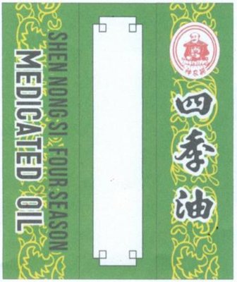 Trademark SHEN NONG SI FOUR SEASON MEDICATED OIL & LUKISAN