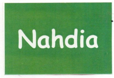 Trademark Nahdia