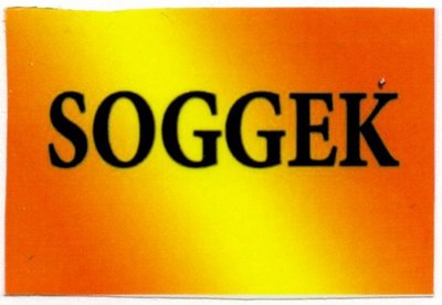 Trademark Soggek
