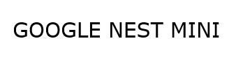 Trademark GOOGLE NEST MINI
