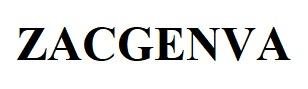 Trademark ZACGENVA