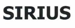 Trademark SIRIUS