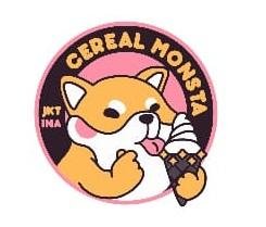 Trademark CEREAL MONSTA + lukisan karakter + JKT + INA