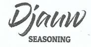 Trademark Djauw Seasoning dan Logo