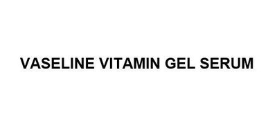 Trademark VASELINE VITAMIN GEL SERUM