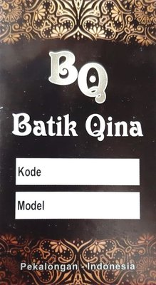 Trademark BATIK QINA