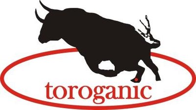 Trademark toroganic. toro (bahasa spanyol)=banteng;ganic=organik