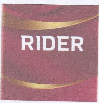 Trademark RIDER