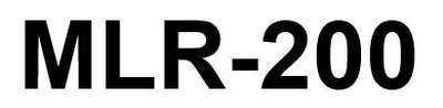 Trademark MLR-200