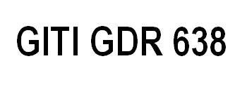 Trademark GITI GDR 638