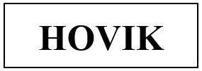 Trademark HOVIK